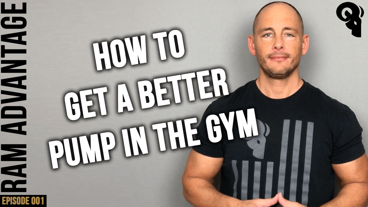 In this episode RAM Advantage CEO Brandon DiNovi teaches an old bodybuilding trick for better pumps in the gym.