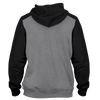 RAM Advantage 365 Drive Ultra-soft lightweight hoodie 7.0 oz (230 gm) 55% cotton/45% polyester blend fleece, raglan sleeves, jersey lined hood, split stitch double needle sewing, front pouch pocket