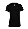 RA Logo WOMEN'S TRI-BLEND T-Shirt RAM ADVANTAGE apparel Black and SILVER printed for a PREMIUM LOOK AND FEEL.