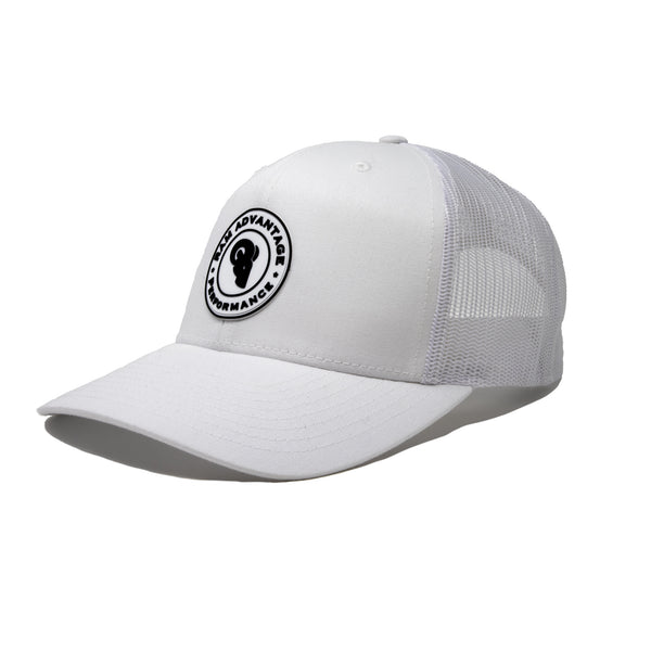 White | Performance Patch Trucker – RAM ADVANTAGE®