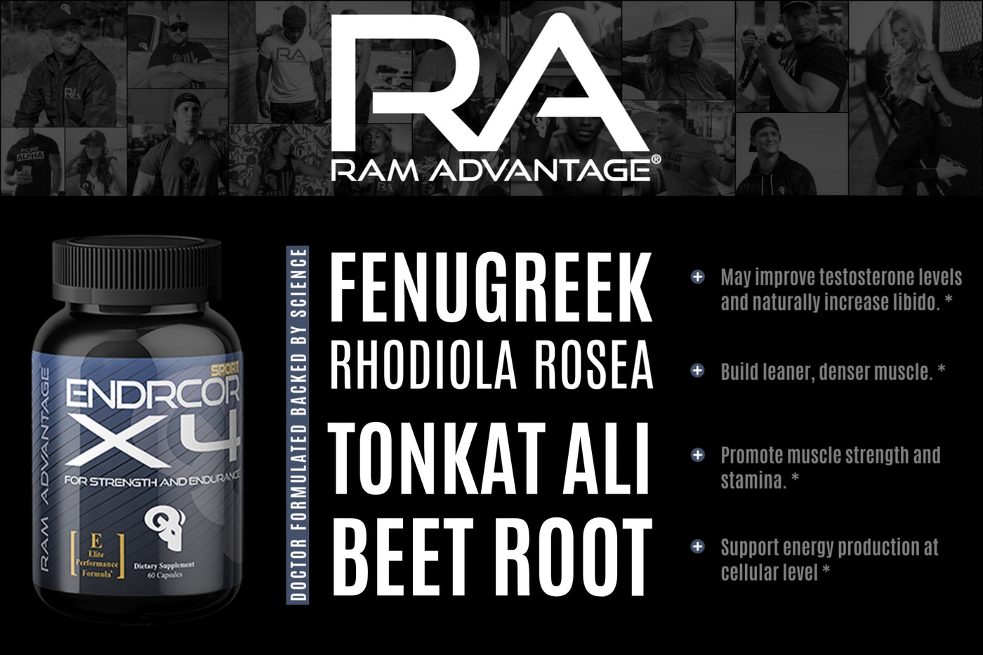 Designed to support increased strength, endurance, intensity and muscle growth. Experience amplified post-workout muscle density, reduced soreness and fatigue.