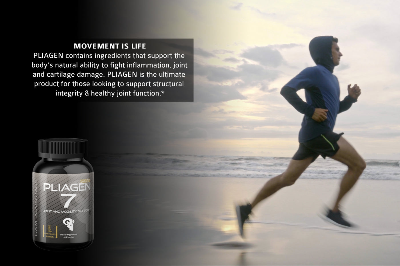Improve join mobility and comfort* Prevent stiffness and pain* Recover fast from physical activity* Control Inflammation* Protect against overuse*