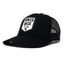 Punch Back Black Trucker Hat