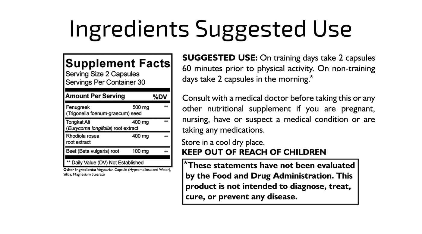 Rhodiola Rosea is an adaptogenic herb native to Europe and Asia. Rhodiola is known for supporting endurance and drive during physical activities