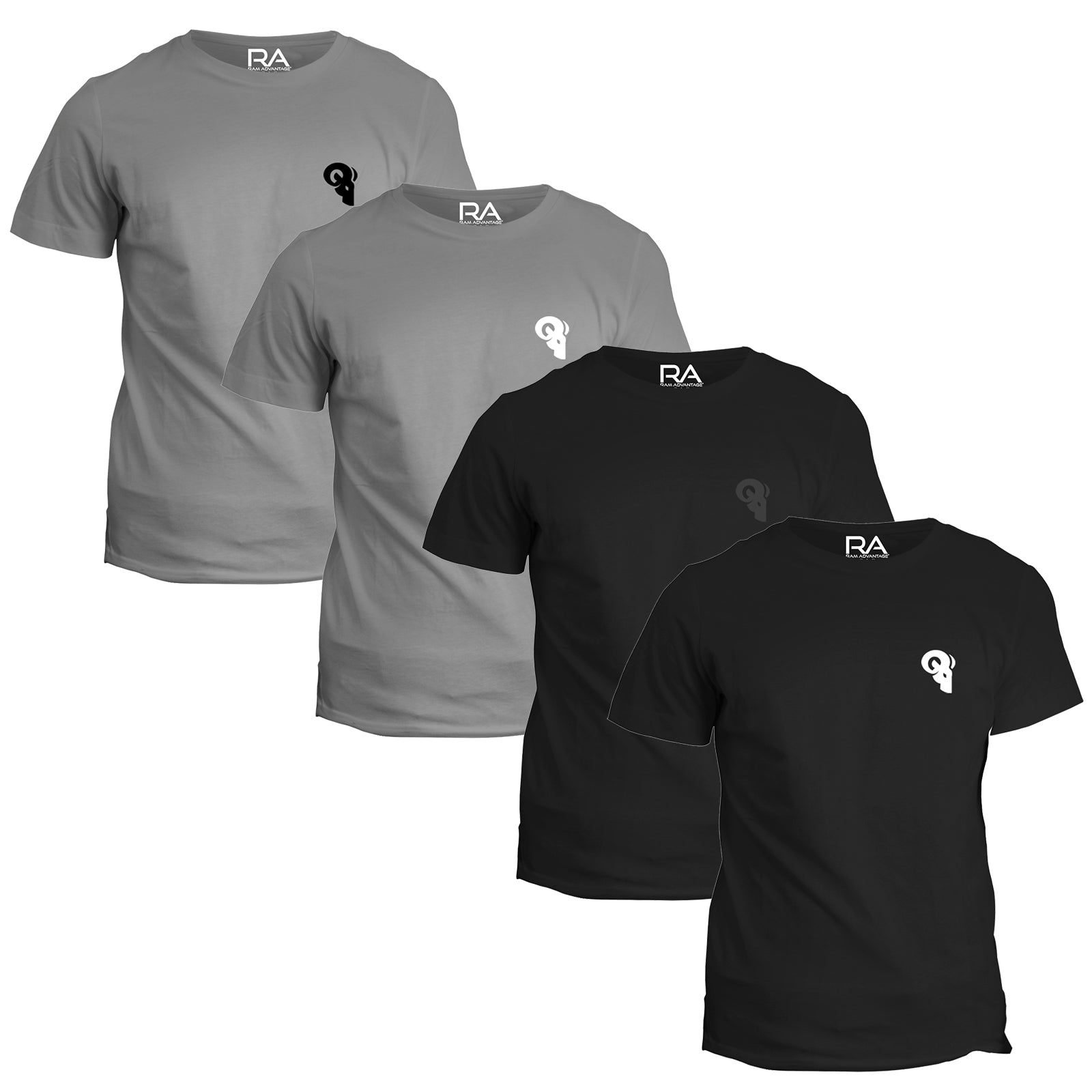 Everyday Basic Logo Shirt - 4-PACK