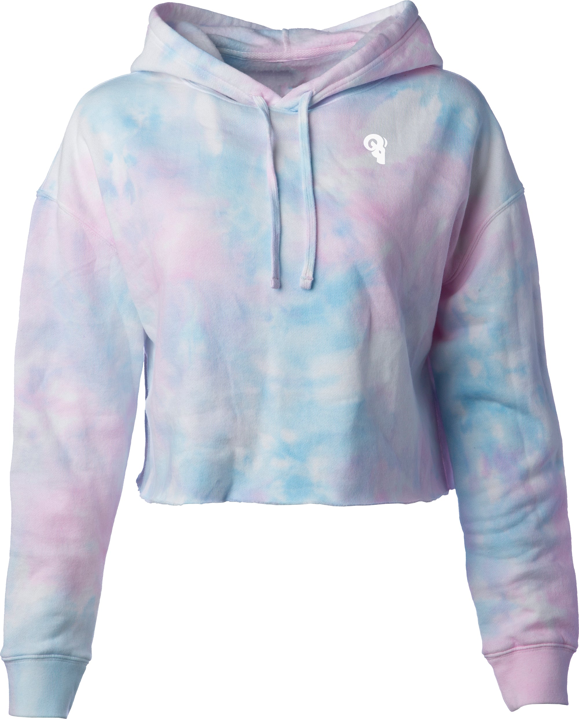 Tie Dye Crop Hoodie