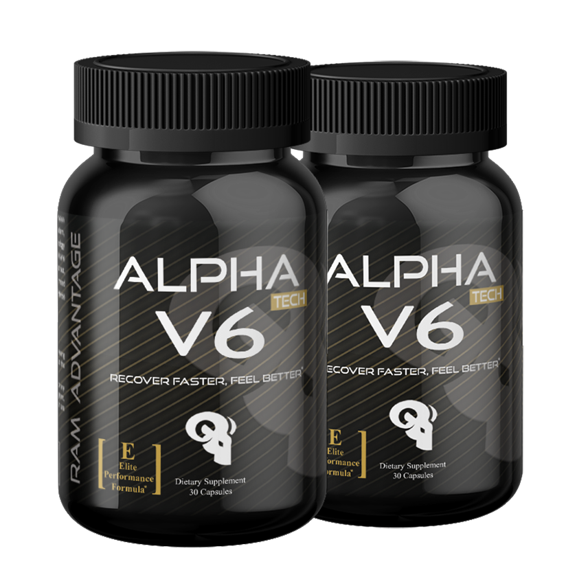 Each capsule of ALPHA V6 is a mini-vacation from the daily stresses of life.* Ingredients: Trans-Resveratrol, Ashwagandha, 5-HTP, Chamomile, Magnesium, B-6