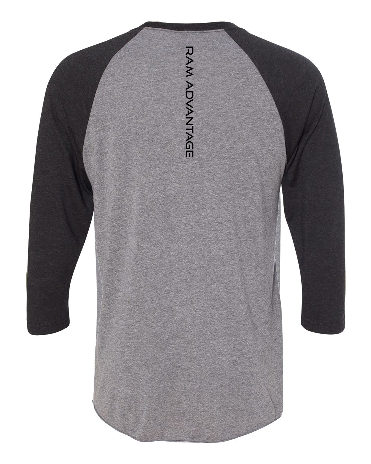 Raglan Vintage Black / Heather Grey T-Shirt