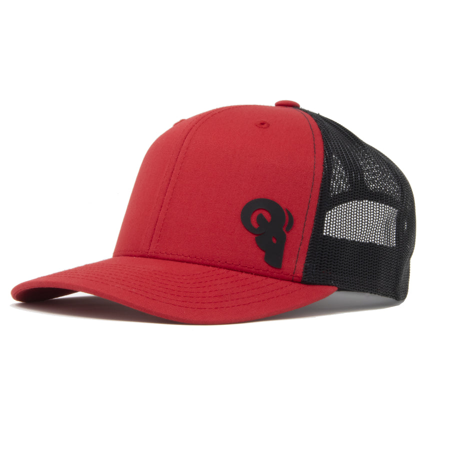 Sportsman Red Black Trucker / Snapback