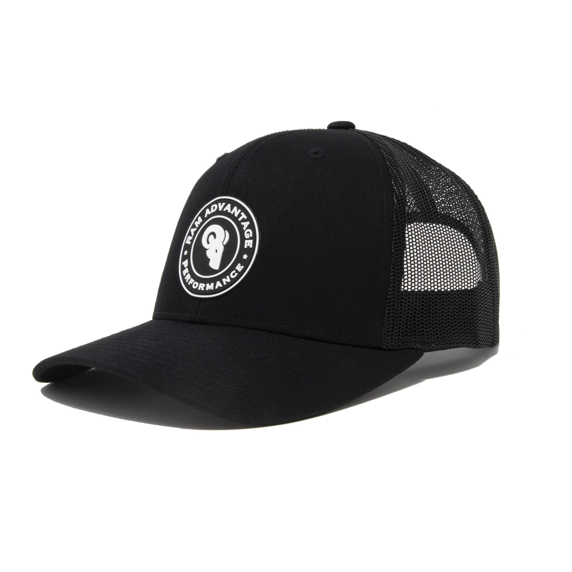 Black White Patch Trucker / Snapback