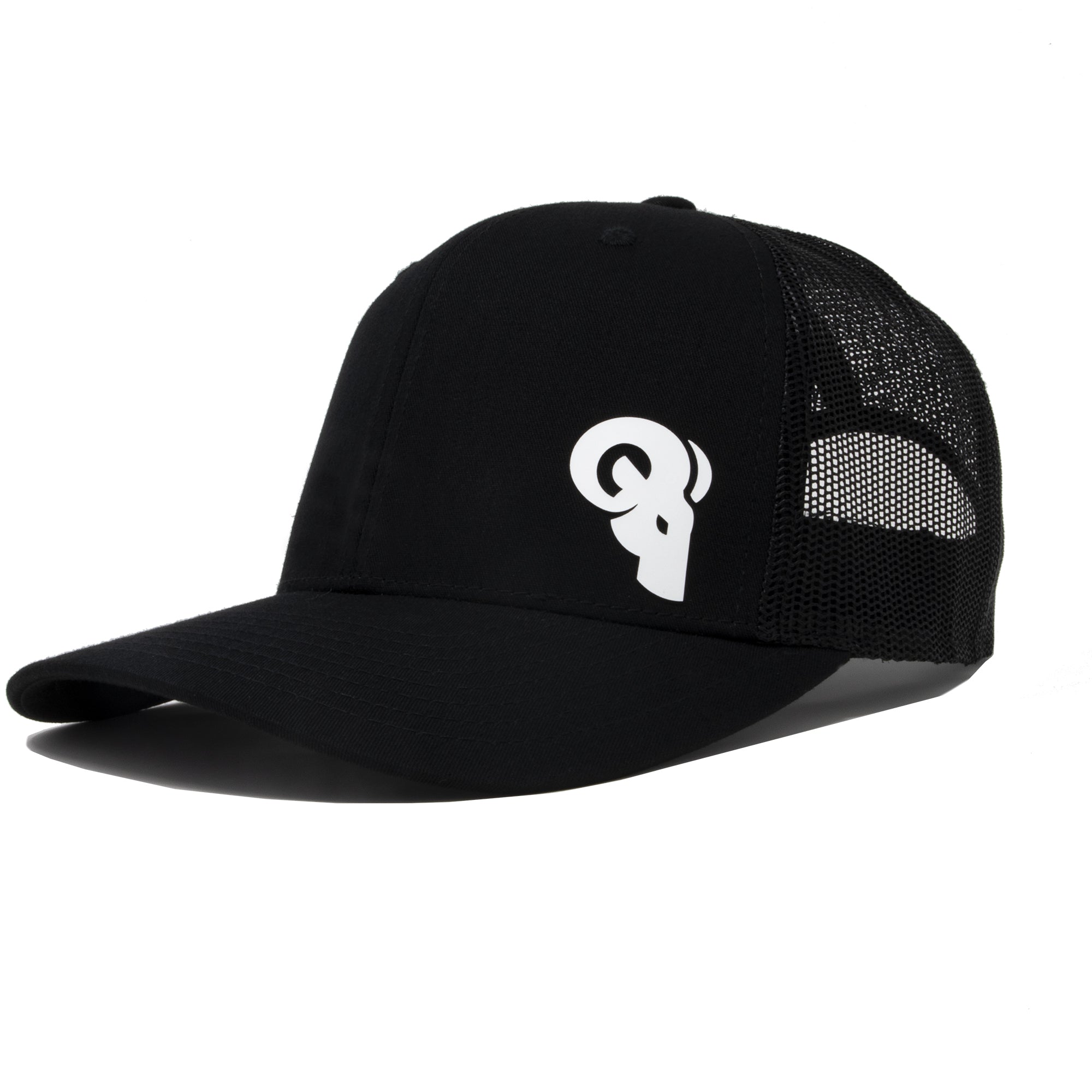 Sportsman Black White Trucker / Snapback