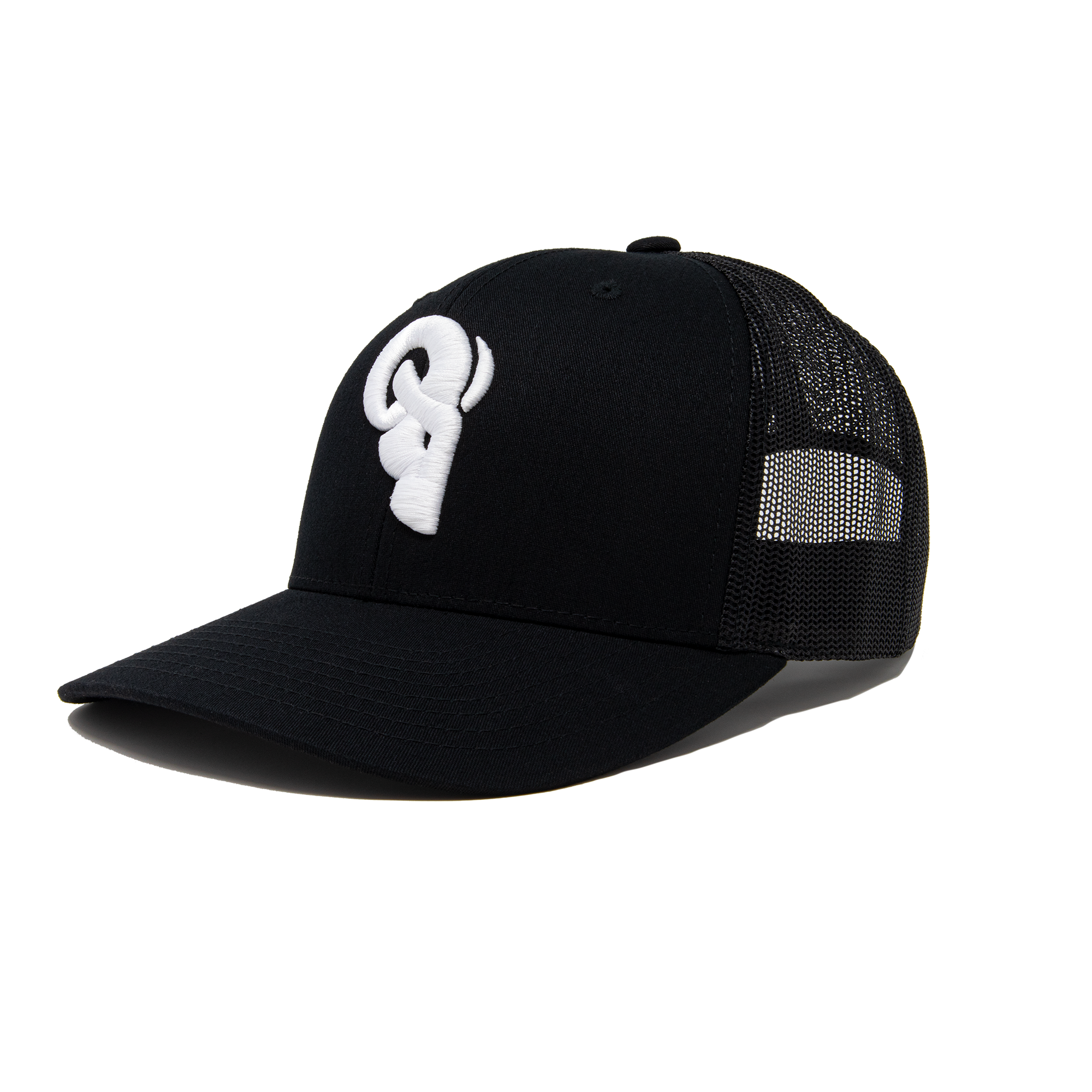 Black and White Trucker / Snapback