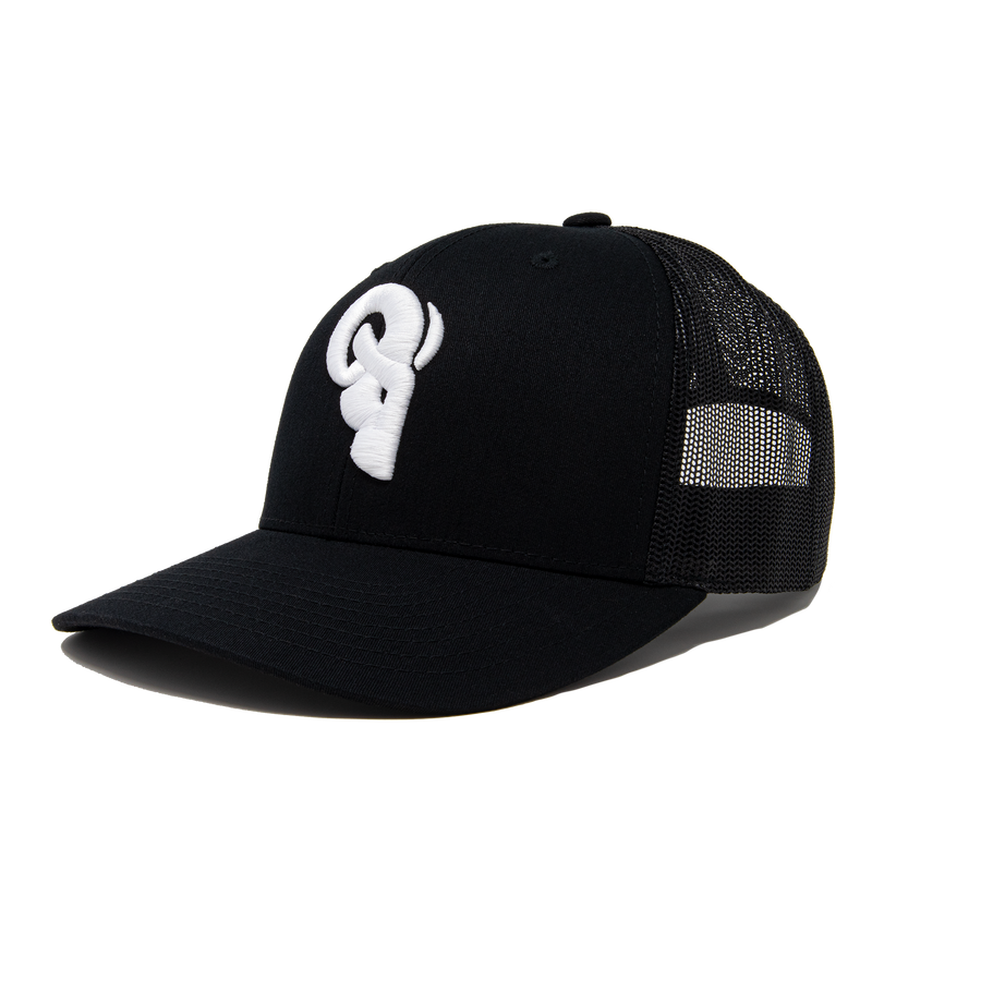 Black and White Trucker / Snapback