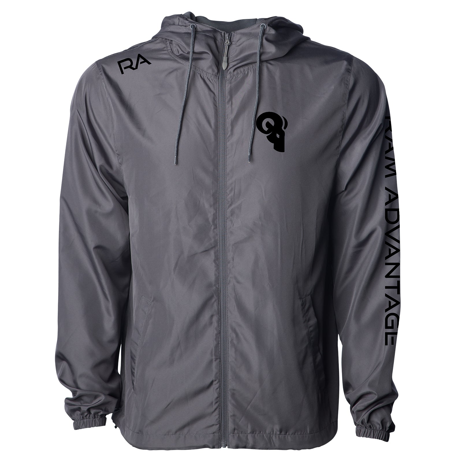 FULL ZIP RA WINDBREAKER - GRAPHITE