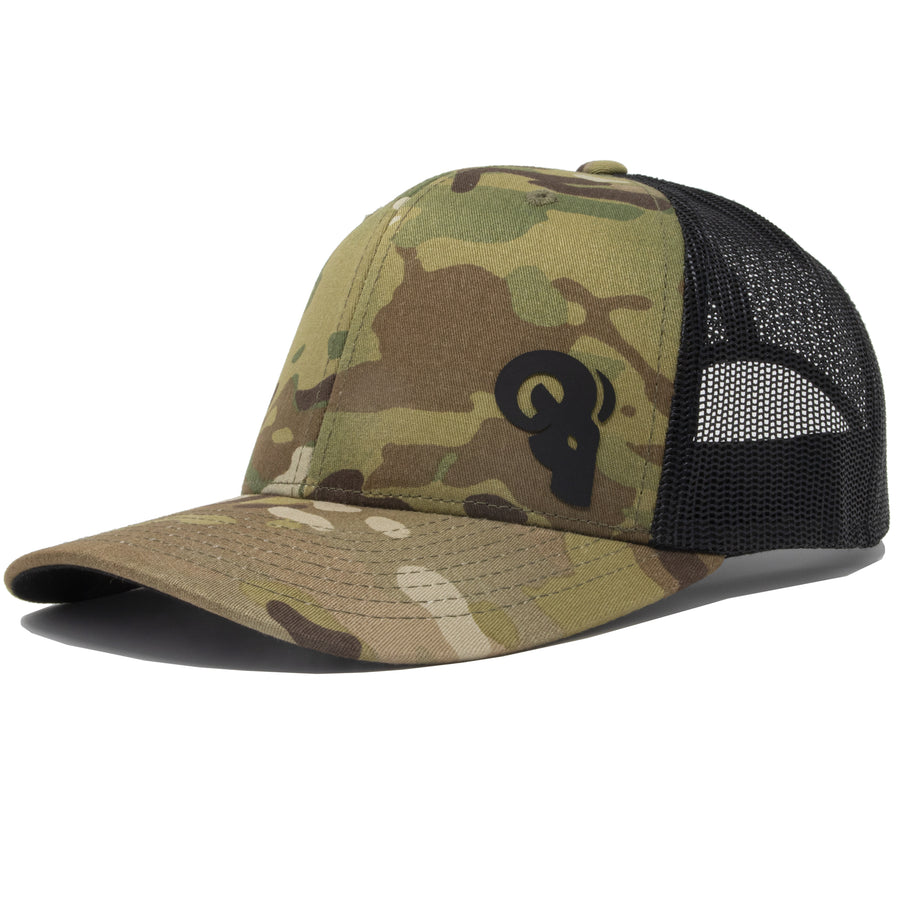 Sportsman Green Camo Trucker / Snapback