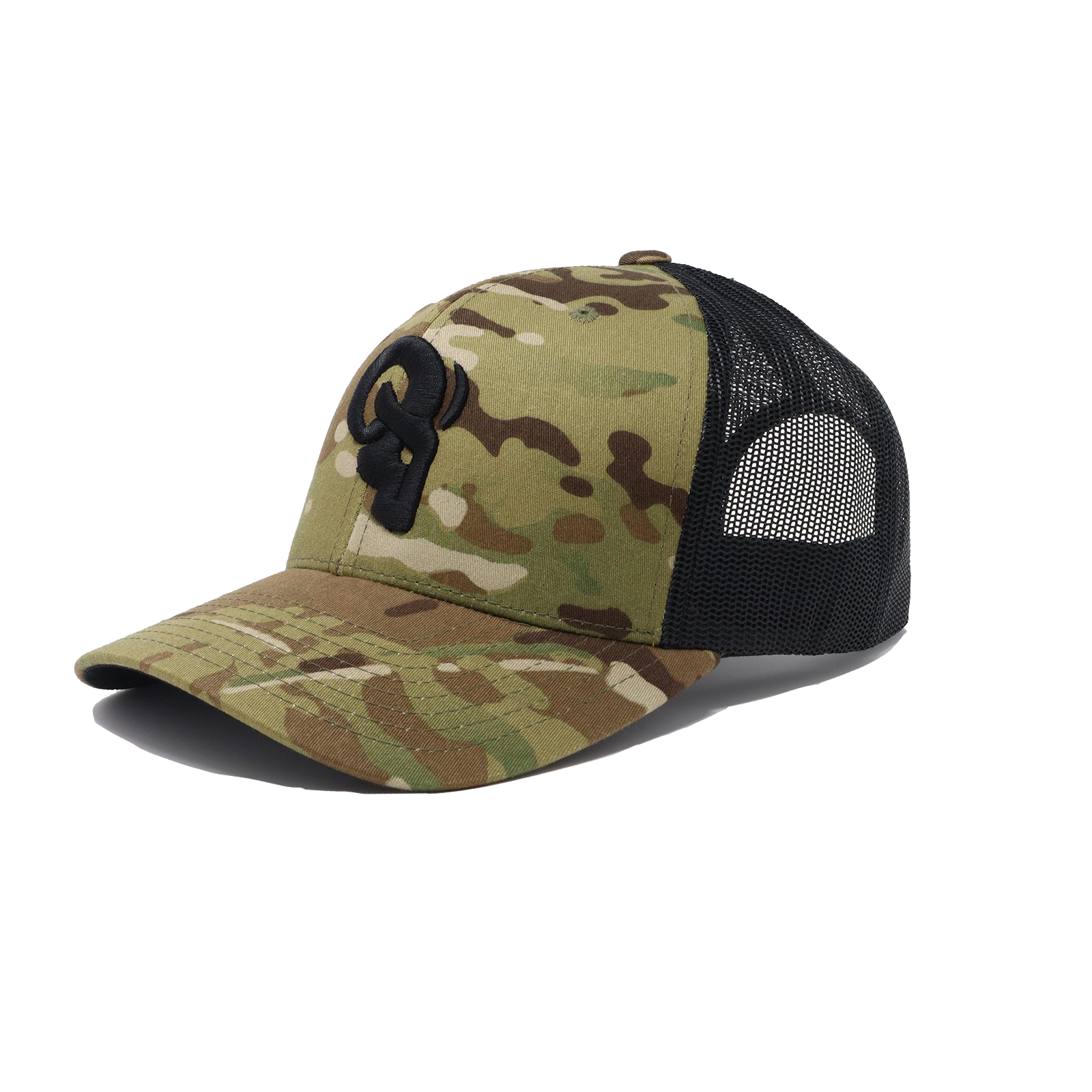 RAM ADVANTAGE TRUCKER / Snapback hat is the perfect for HUNTING FISHING BOATING POLICE MILITARY and FIREFIGHTERS