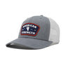 AMERICAN STRENGTH trucker hat, trendy, strong trucker hat