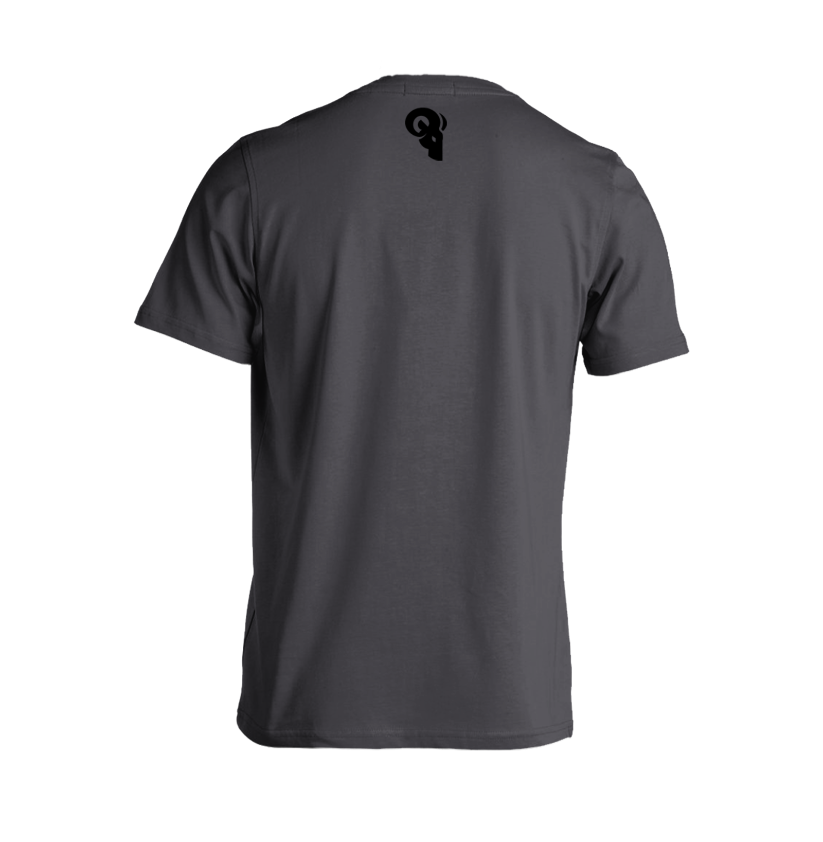 Dark Gray and Black Logo T-Shirt