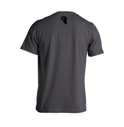 Dark Gray and Black Logo T-Shirt