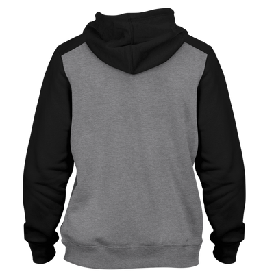 RAM Advantage 365 Drive Ultra-soft lightweight hoodie 7.0 oz (230 gm) 55% cotton/45% polyester blend fleece, raglan sleeves, jersey lined hood, split stitch double needle sewing, front pouch pocket