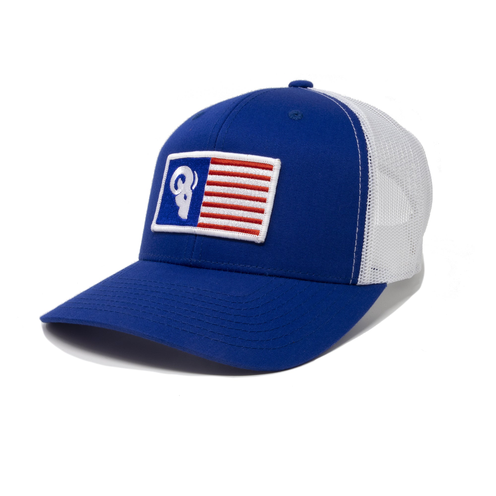 American Patch Blue Trucker / Snapback