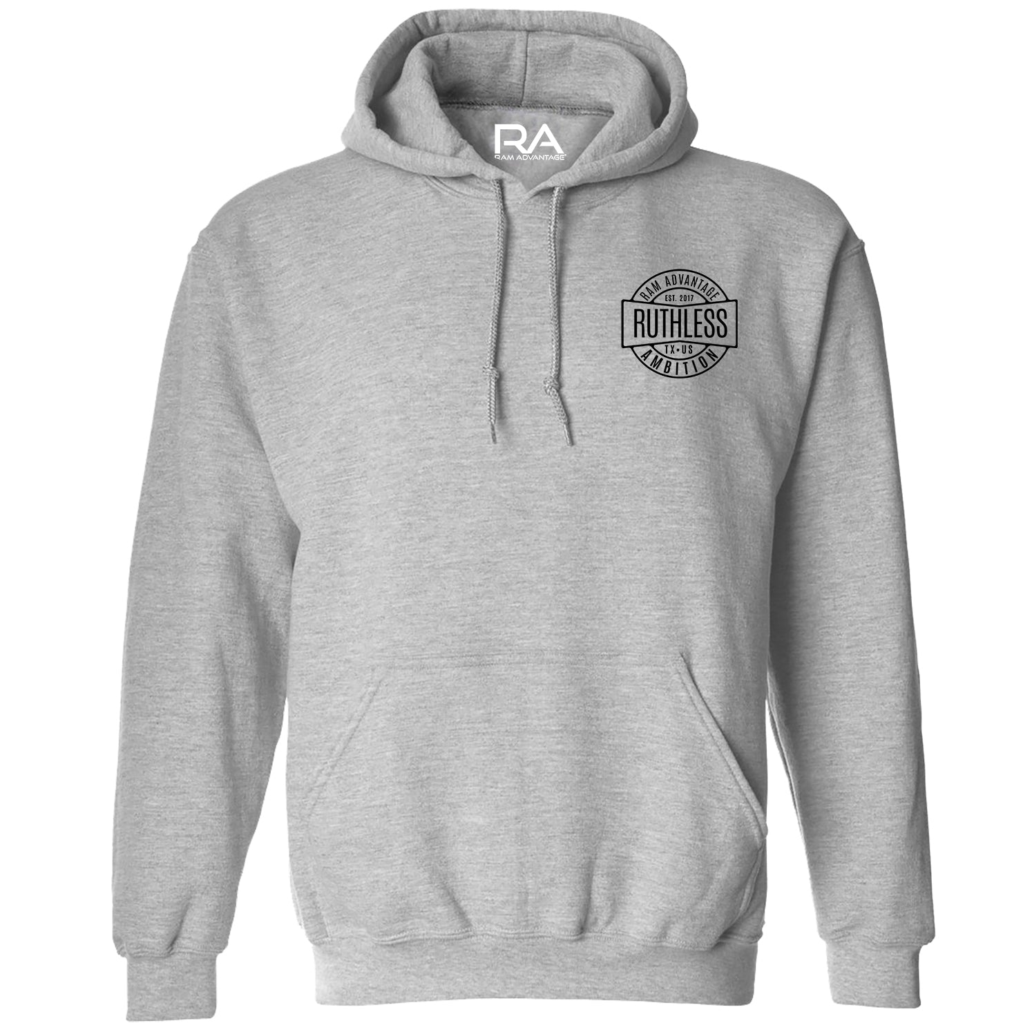 RUTHLESS AMBITION HOODIE SPORT GREY