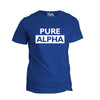 PURE  ALPHA This shirt is for those rare souls who grind with a savage fierceness to make their dreams a reality. These individuals come in the form of Achievers, Leaders, Providers, Helpers & Athletes. In honor of these ALPHAs we made this shirt especially awesome!