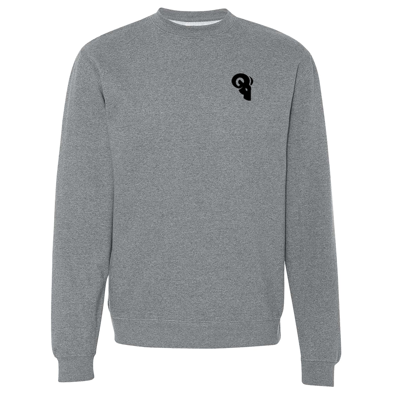Gunmetal Heather Crew Sweatshirt