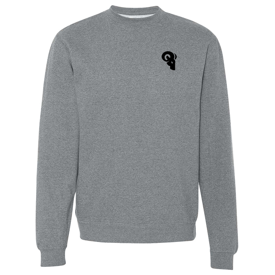 Gunmetal Heather Crew Sweatshirt