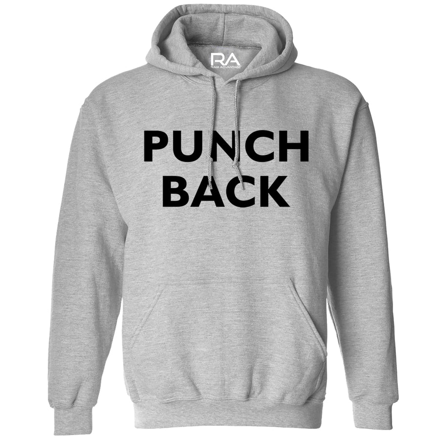 PUNCH BACK HOODIE - SPORT GREY
