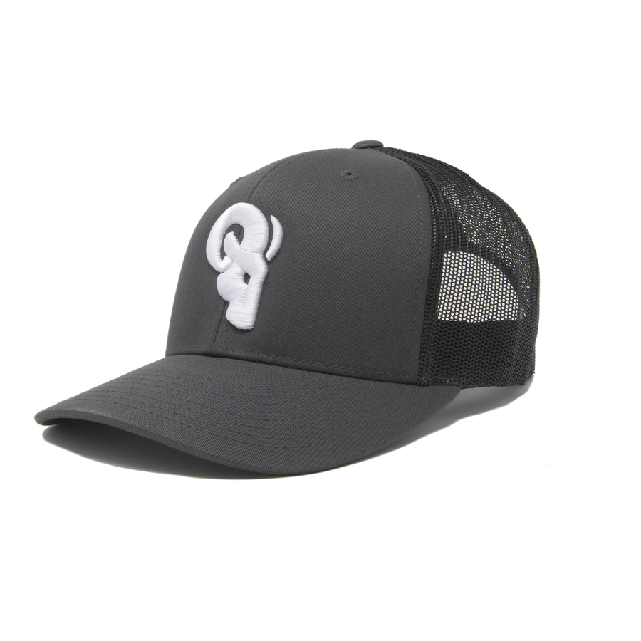 RAM ADVANTAGE® Trucker / Snapback hat is the perfect size for both men and women. Great for blocking the sun out of your eyes yet still keeping your head cool.