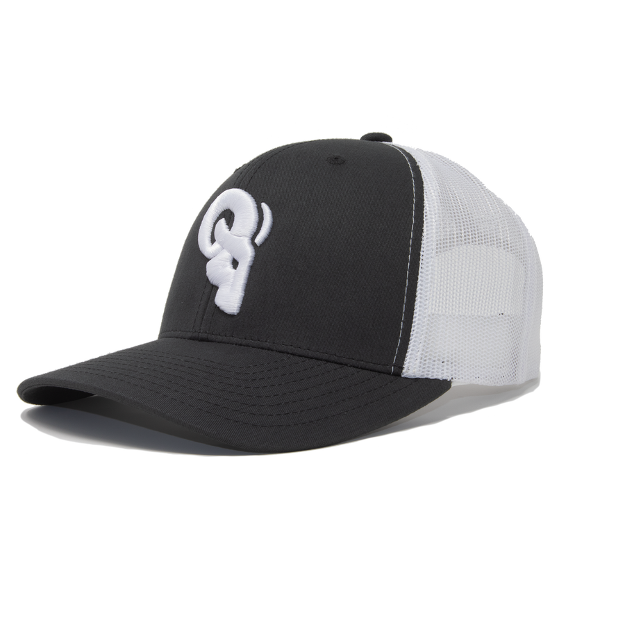 3D PUFF EMBROIDERY - Trucker hats feature two-tone color combination, mesh fit for comfort and the iconic RAM ADVANTAGE logo in stylish 3D puff embroidery.