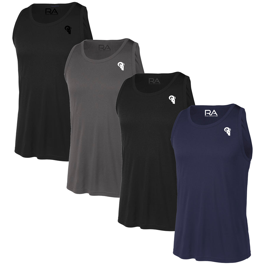 Men's Cross Training Sport Tank | 4-Pack