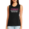 women's STRONGER THAN BEFORE ultra-soft muscle tank top