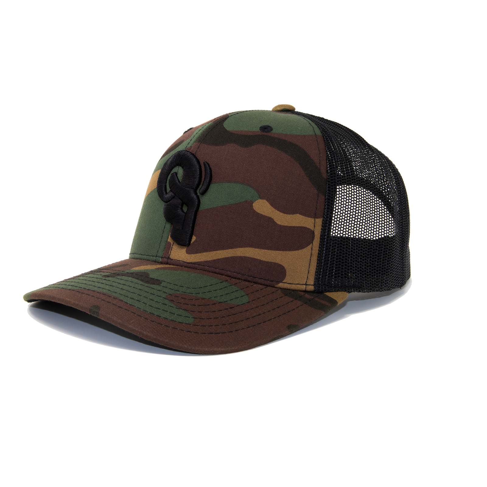 Tropic Camo Trucker / Snapback