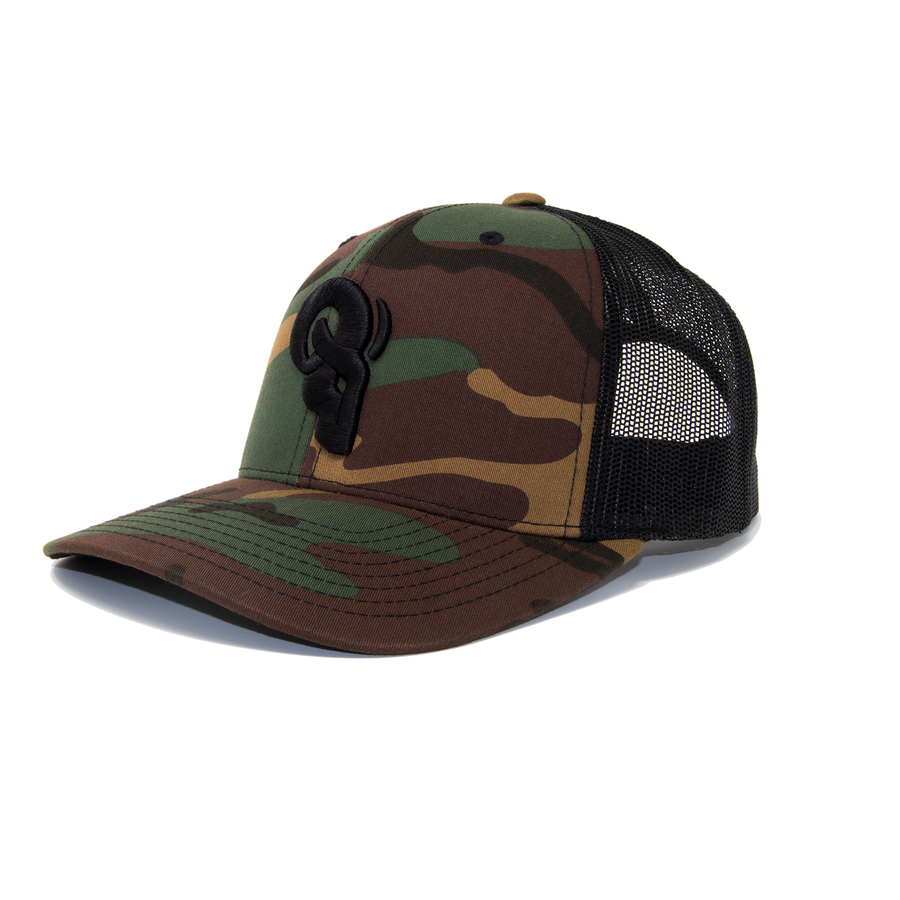 Tropic Camo Trucker / Snapback
