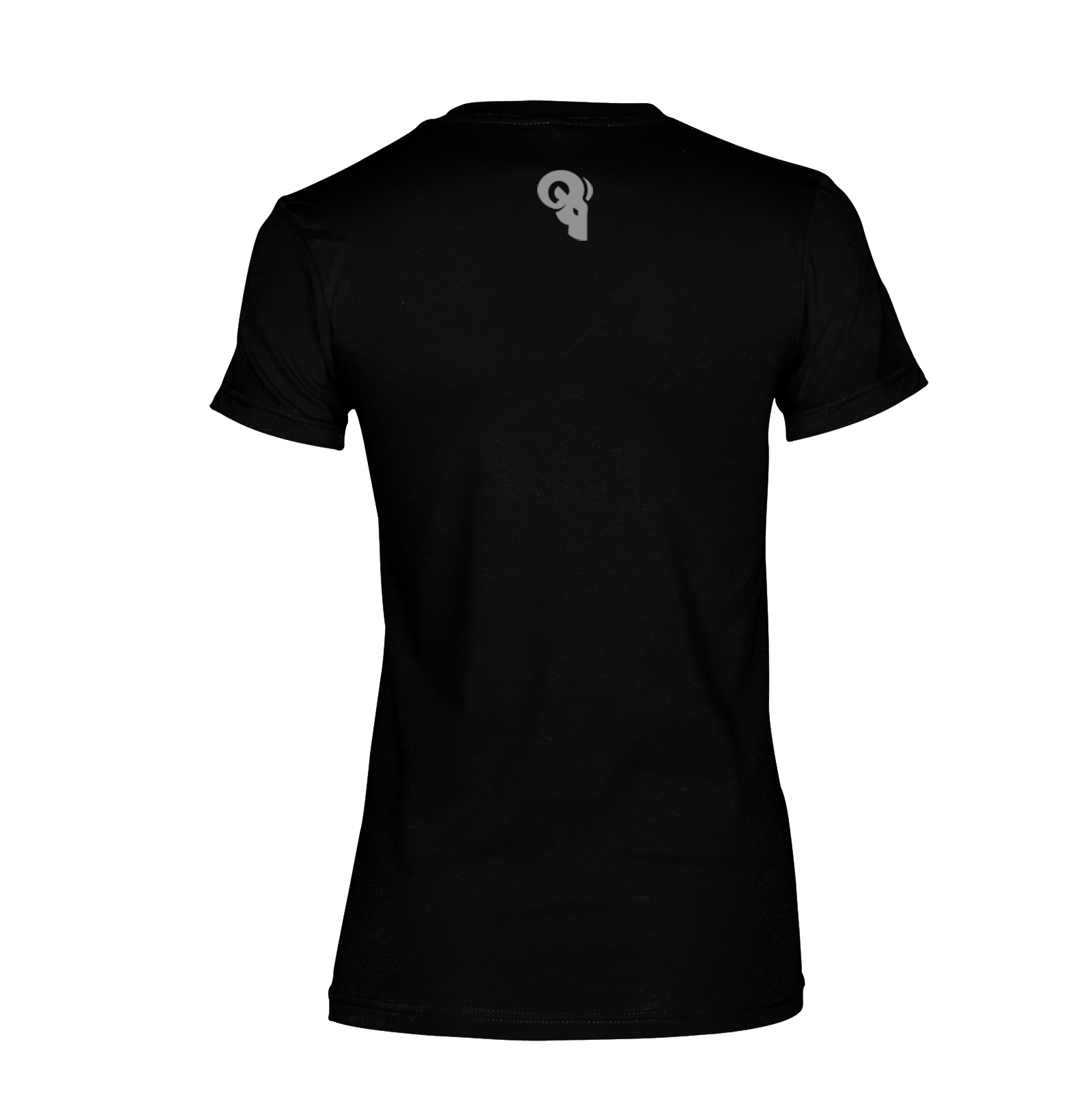 RA Logo WOMEN'S TRI-BLEND T-Shirt RAM ADVANTAGE apparel Black and SILVER printed for a PREMIUM LOOK AND FEEL.