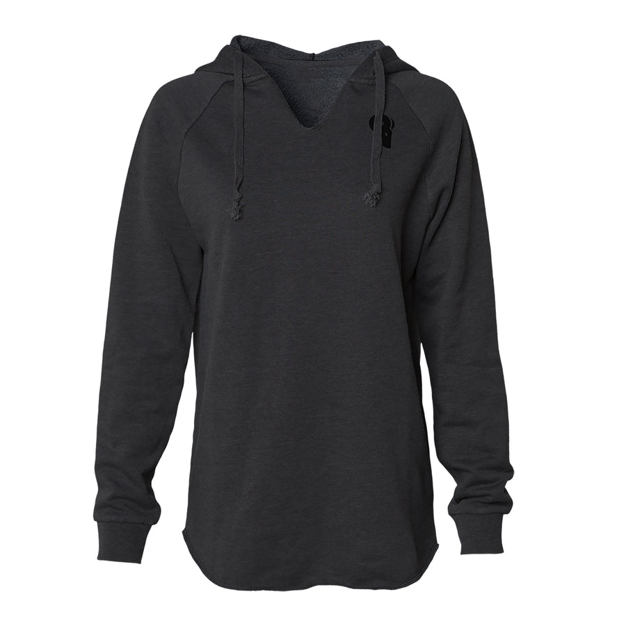 Women's Wave Wash Hoodie - Blackout