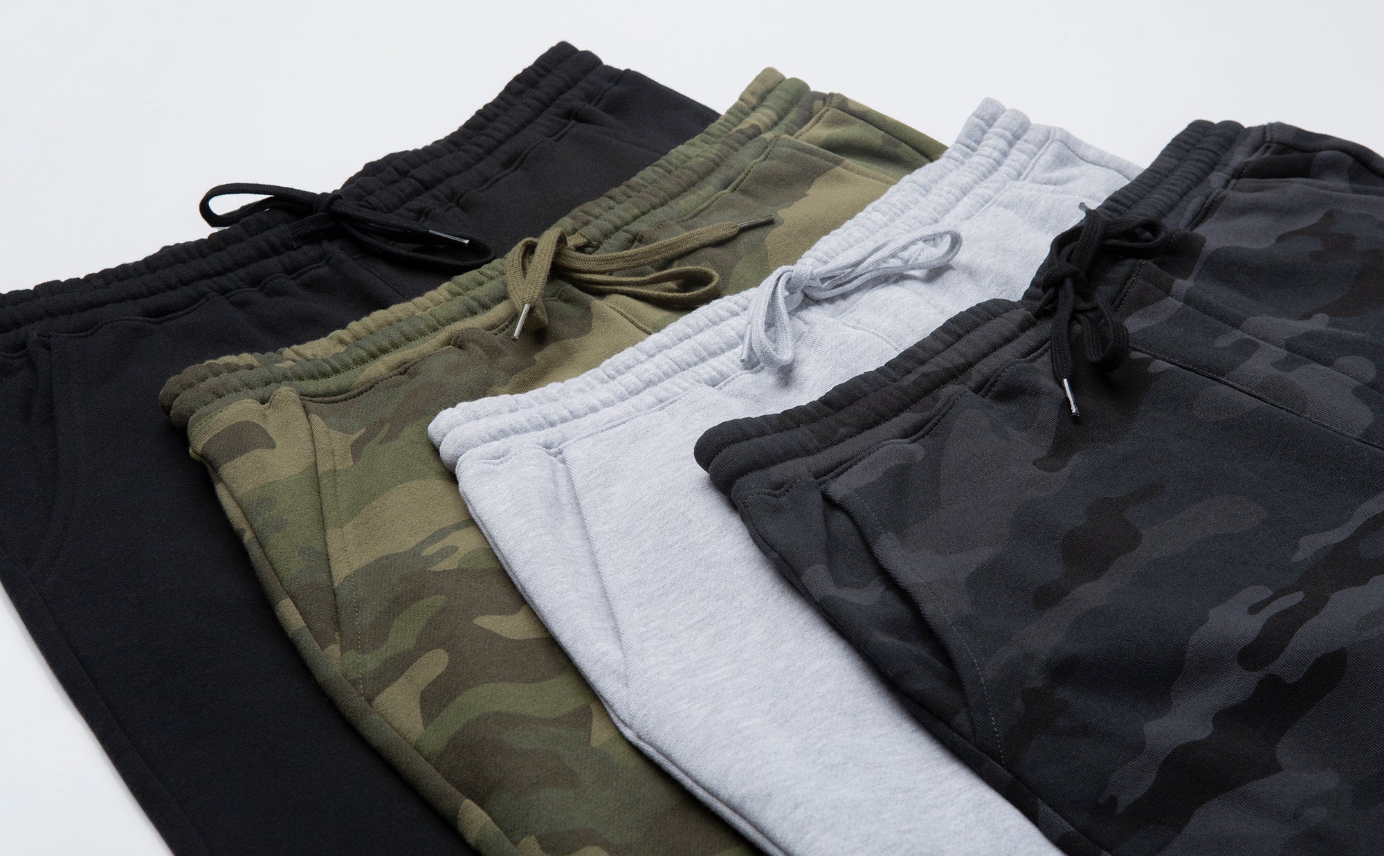 PURE ALPHA Active Sport Joggers (Black Camo)