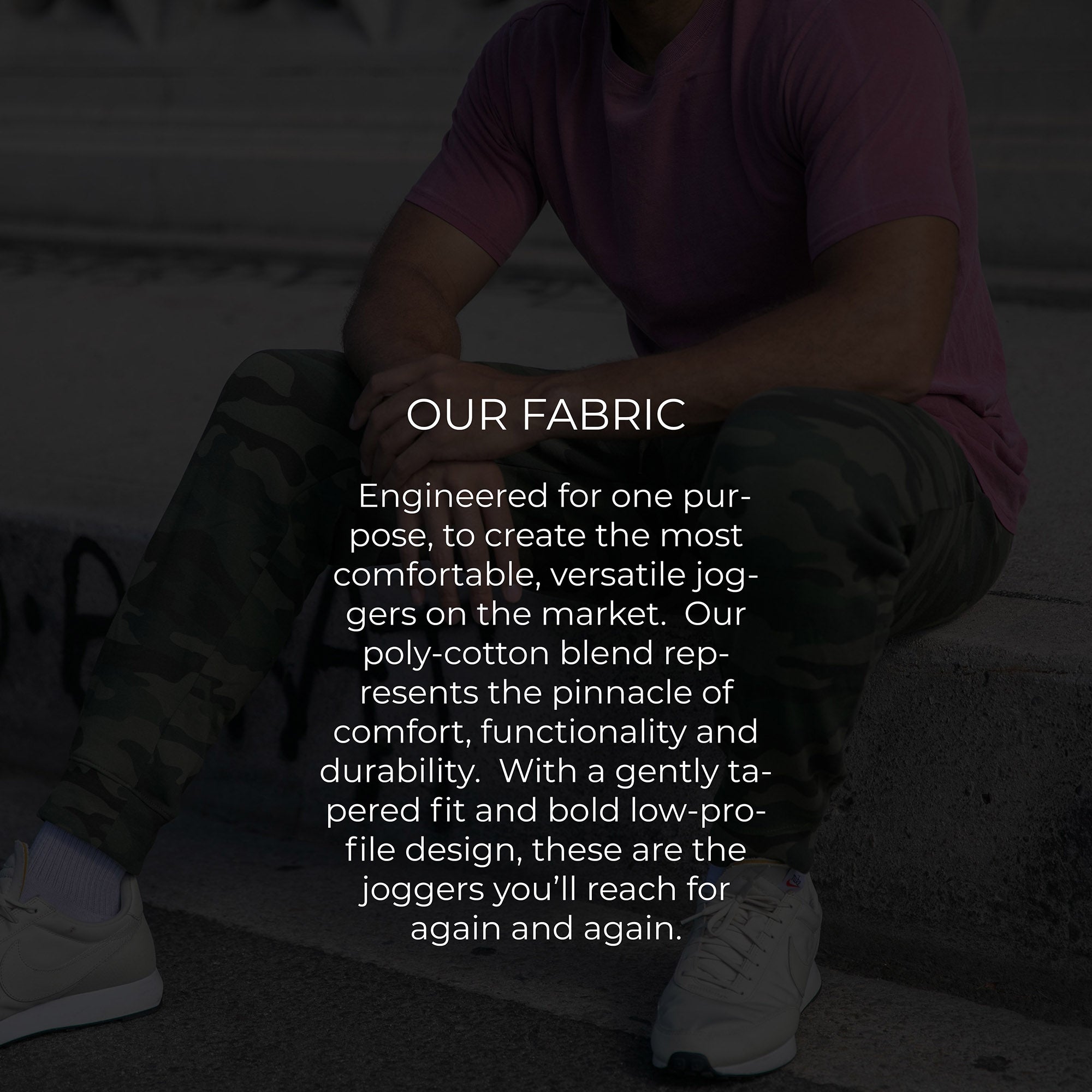 RA Nation Active Sport Jogger (Green Camo)